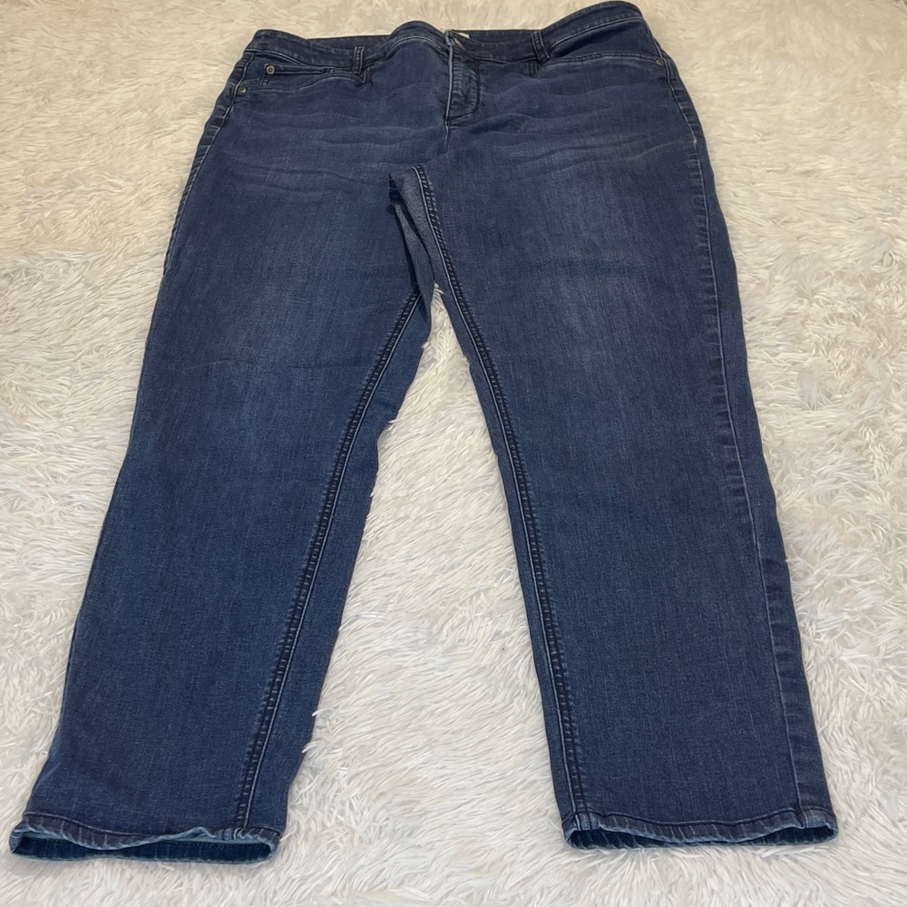 J. Jill Dark Blue Slim Ankle Jeans WOMENS SIZE 16